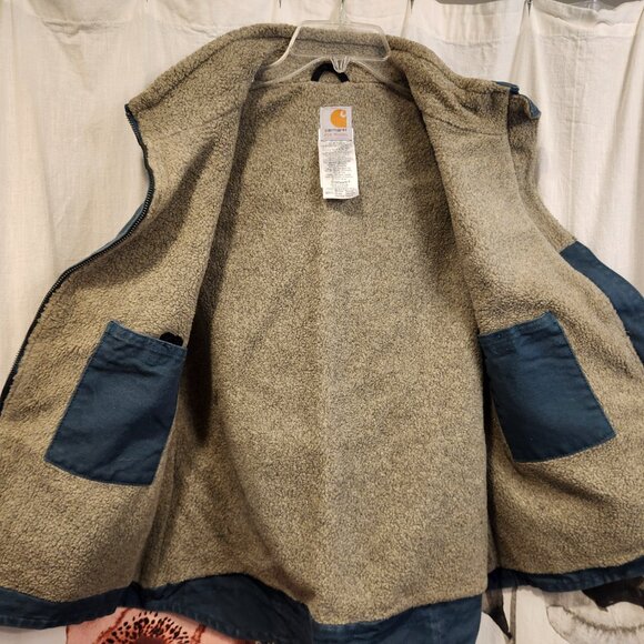 Teal Carhartt Vest - Picture 4 of 4